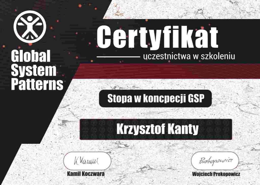 Stopa w Koncpecji GSP