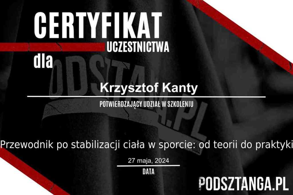 Stabilizacja w sporcie Worobel